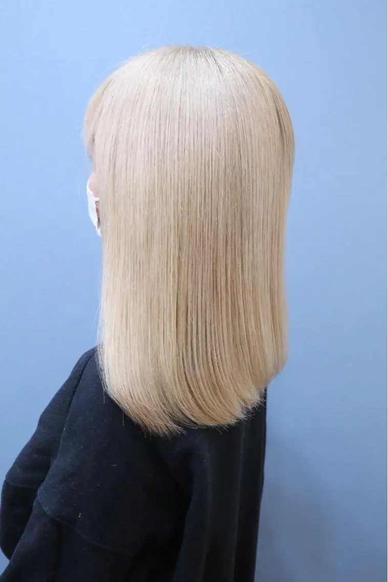 ミディアム カラー カット ヘアカラー 高野 真弥のヘアスタイル