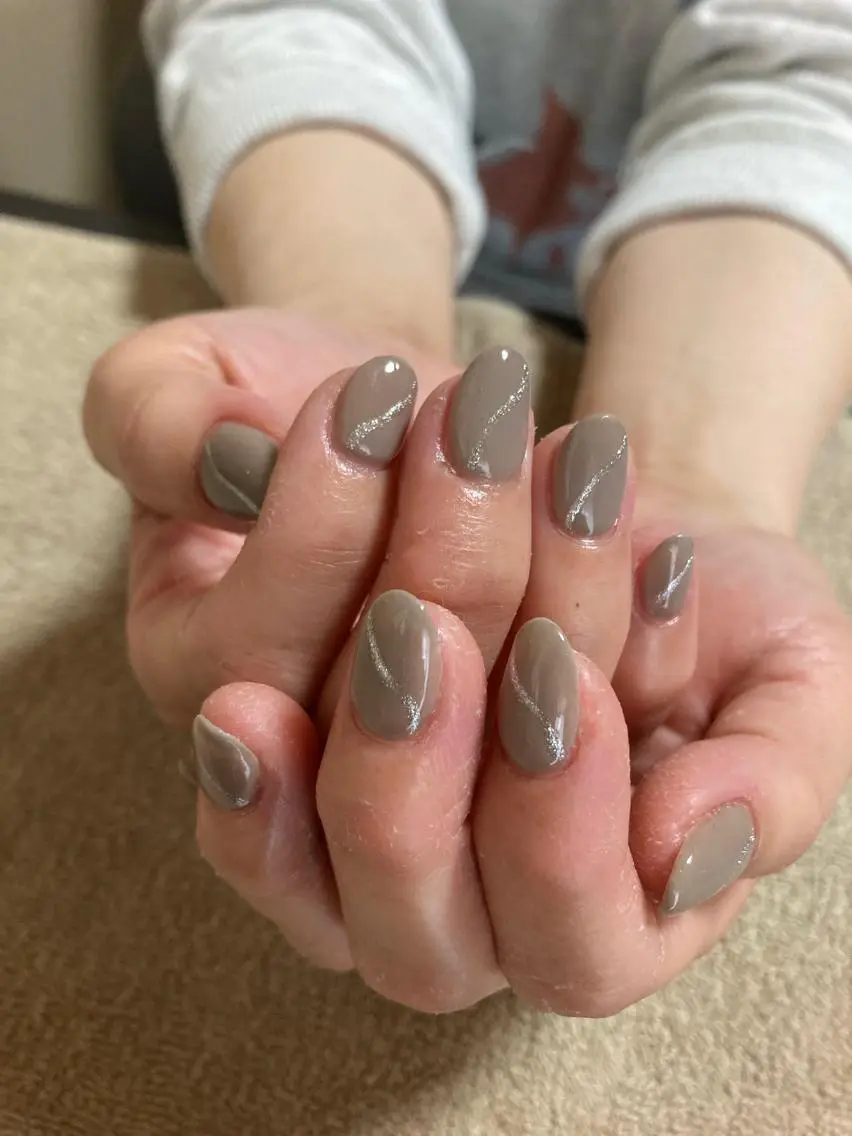 ネイル ラメ(グリッター) 東大阪/ ROBED nail salonのネイルデザイン