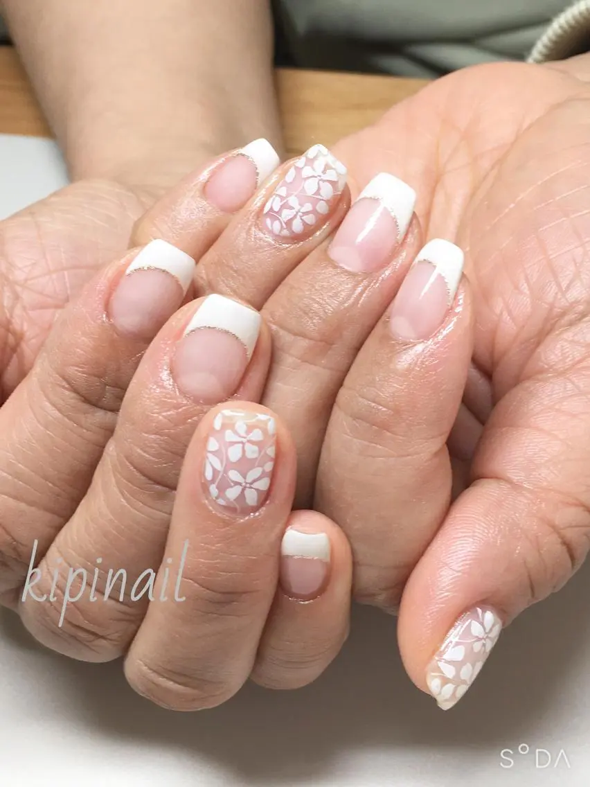 ネイル ラメ(グリッター) kipinail 川﨑えりかのネイルデザイン