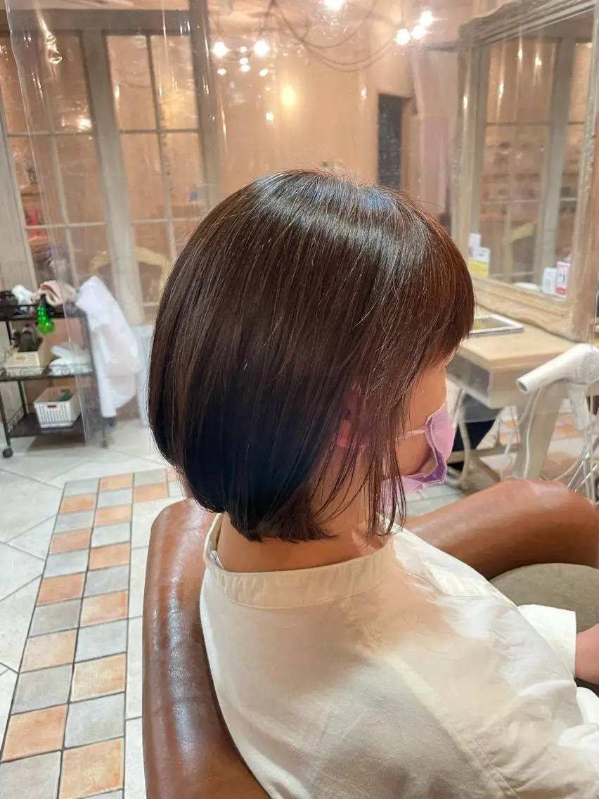 ショート ショートボブ 丸みショート ボブ ショートヘア ショートカットなら 前平友慈のヘアスタイル