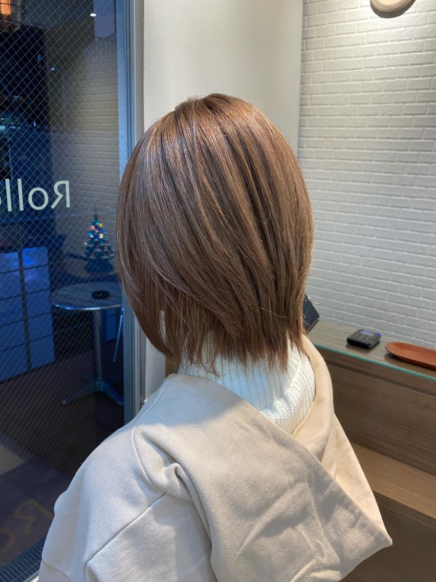 カラー プルエクステ 𝑾𝑨𝑲𝑨のヘアスタイル
