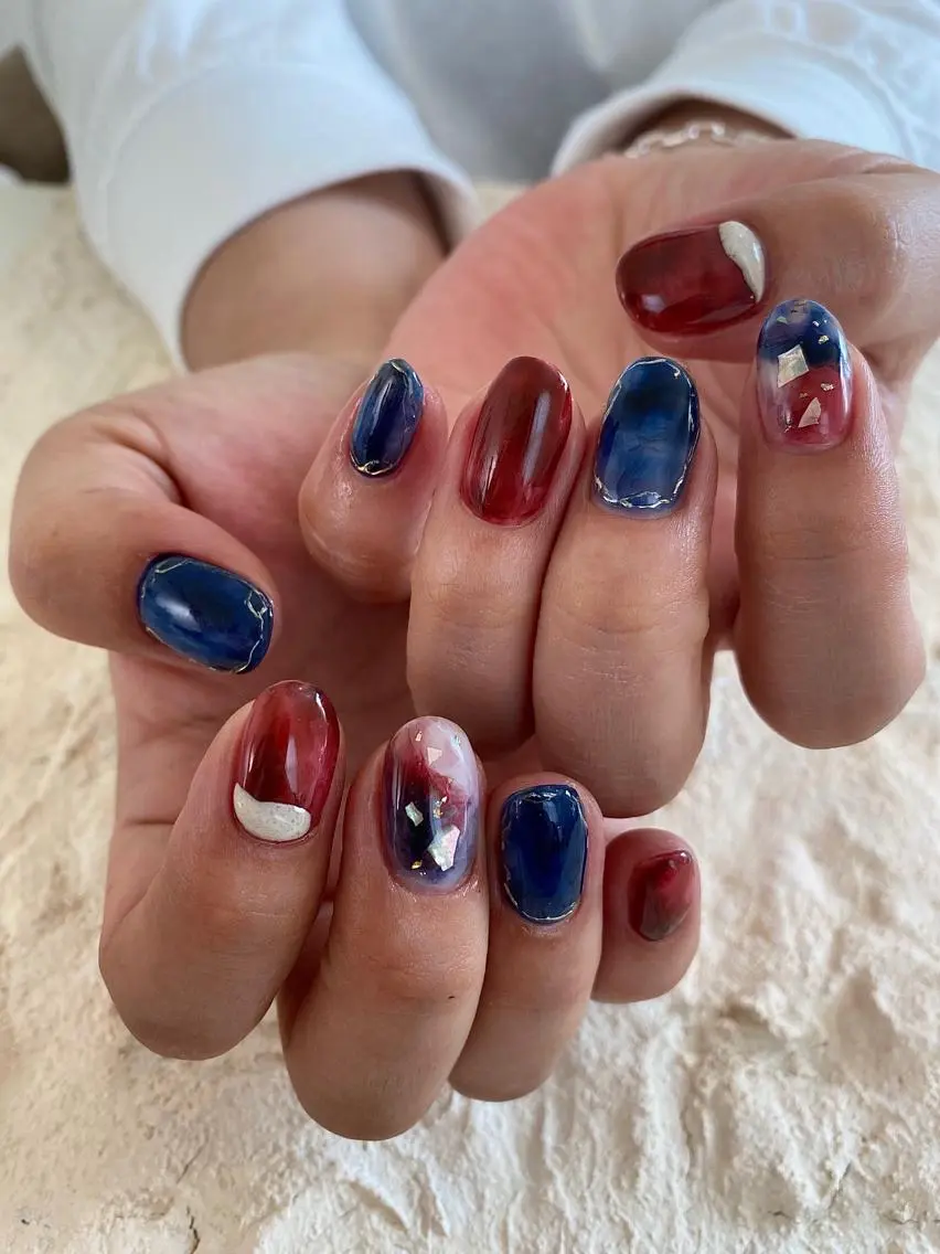ネイル ハンドネイル and M. nailのネイルデザイン