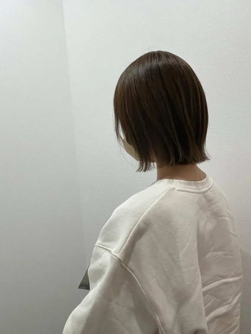 ショート カラー カット ヘアカラー 山本 愛永のヘアスタイル