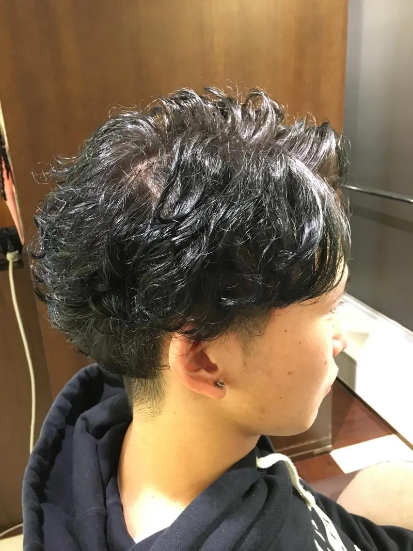 パーマ メンズ カット パーマ 【PD VISEO】 GENKIのヘアスタイル