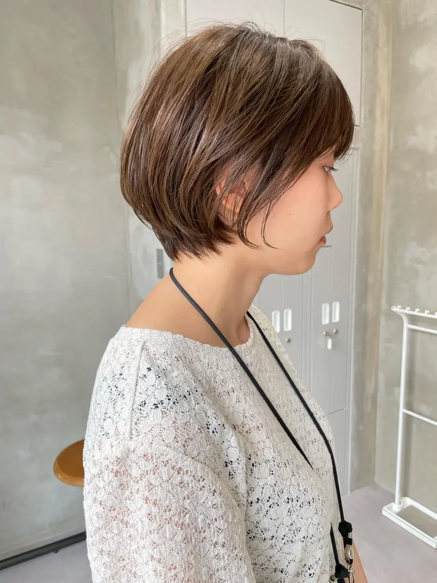 ショート カラー 華 /ショート/ボブのヘアスタイル