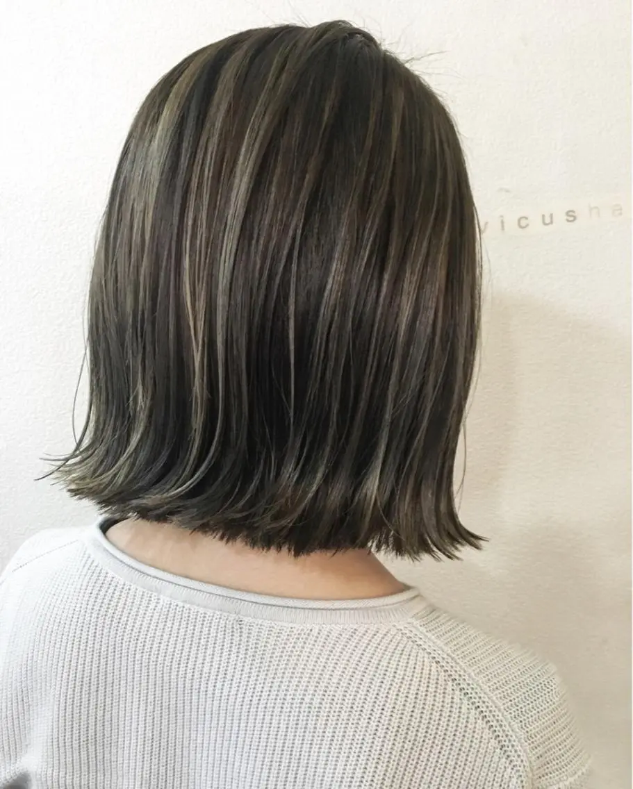カラー カット ヘアカラー トリートメント ホカリ ツカサのヘアスタイル