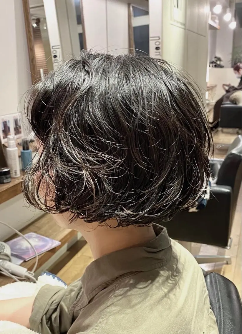 ショート ボブ 🌟NOON🌟 野崎謙吾のヘアスタイル