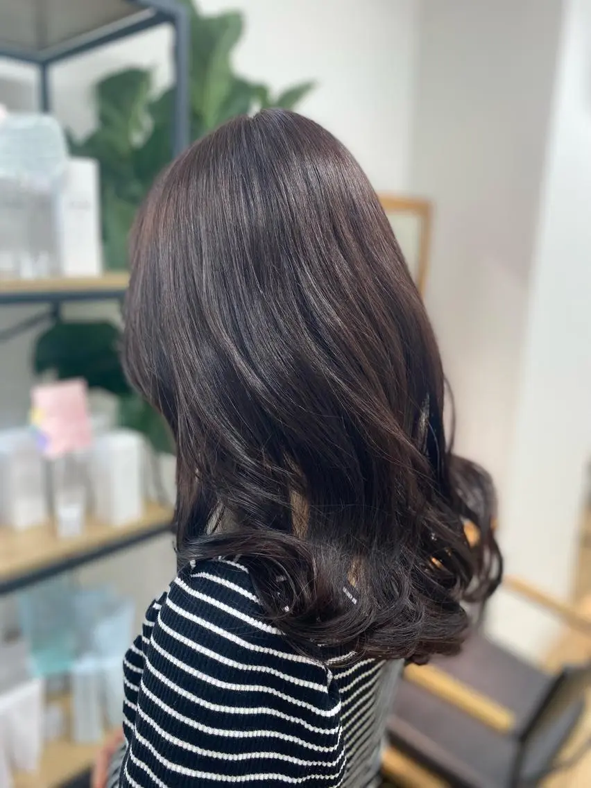 ロング HIRAGA MIKIのヘアスタイル
