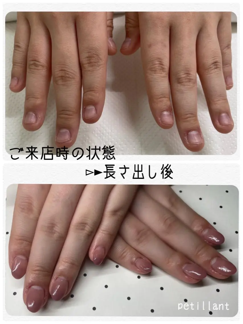 ネイル ハンドネイル ハンドケア nail salon petillantのネイルデザイン