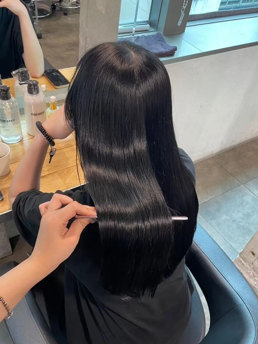 カラー *❤︎透け感モテヘア モデル募集❤︎のヘアスタイル