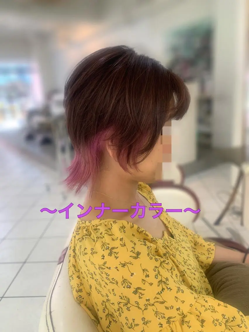 ショート カラー ヘアカラー トリートメント ~増田 勇輝~のヘアスタイル