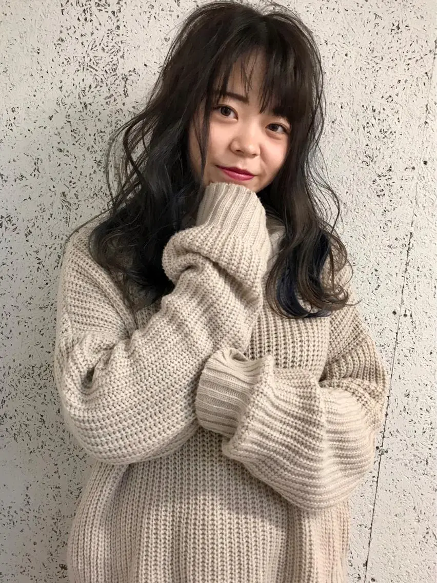 ロング カラー KOOKI スティードトーキョーのヘアスタイル