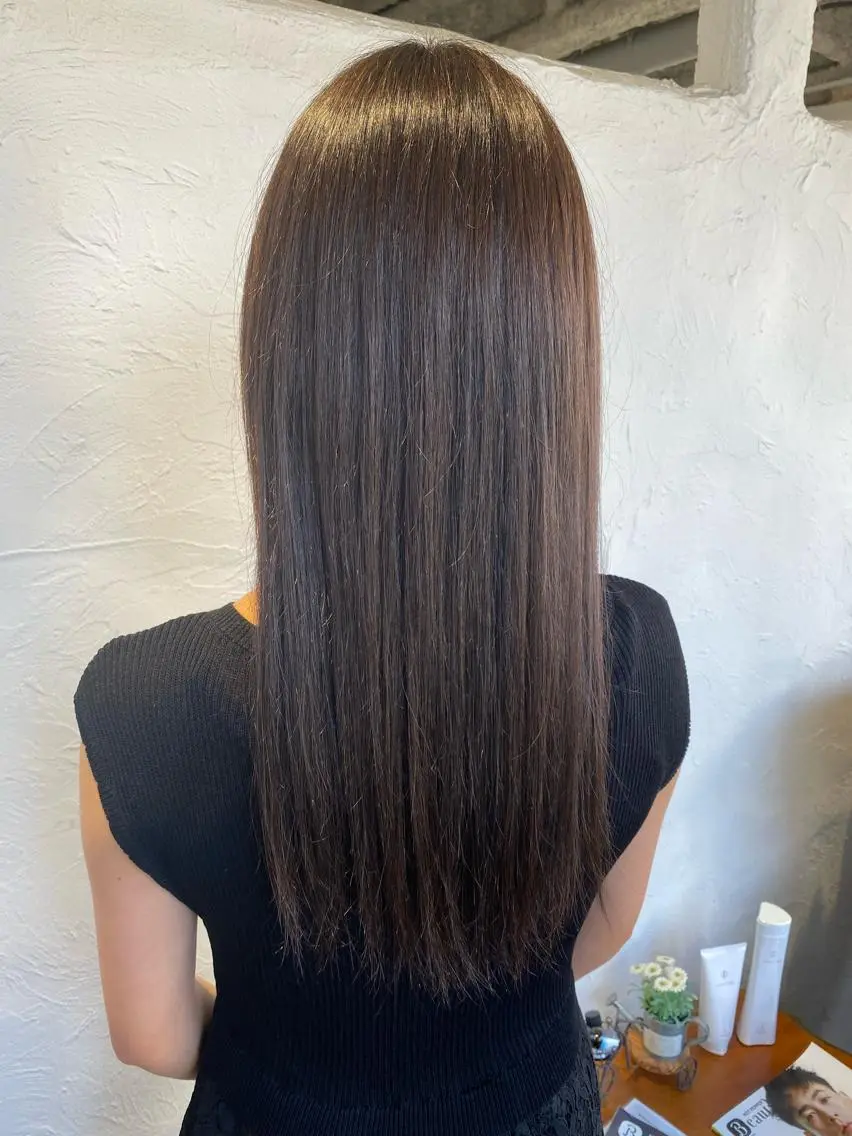 ロング カット ヘアカラー トリートメント 宮澤弘一/大宮/ 髪質改善/完全個室のヘアスタイル