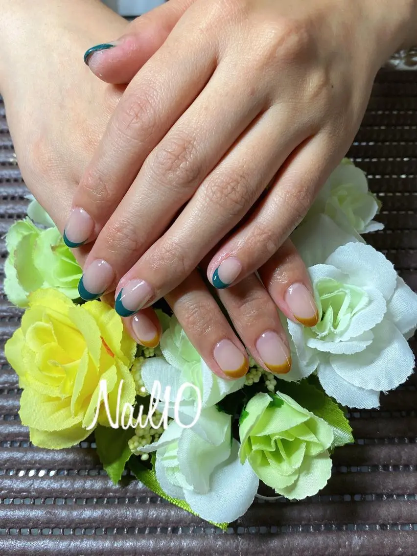 ネイル フレンチネイル ハンドネイル Nail10 Kakoのネイルデザイン