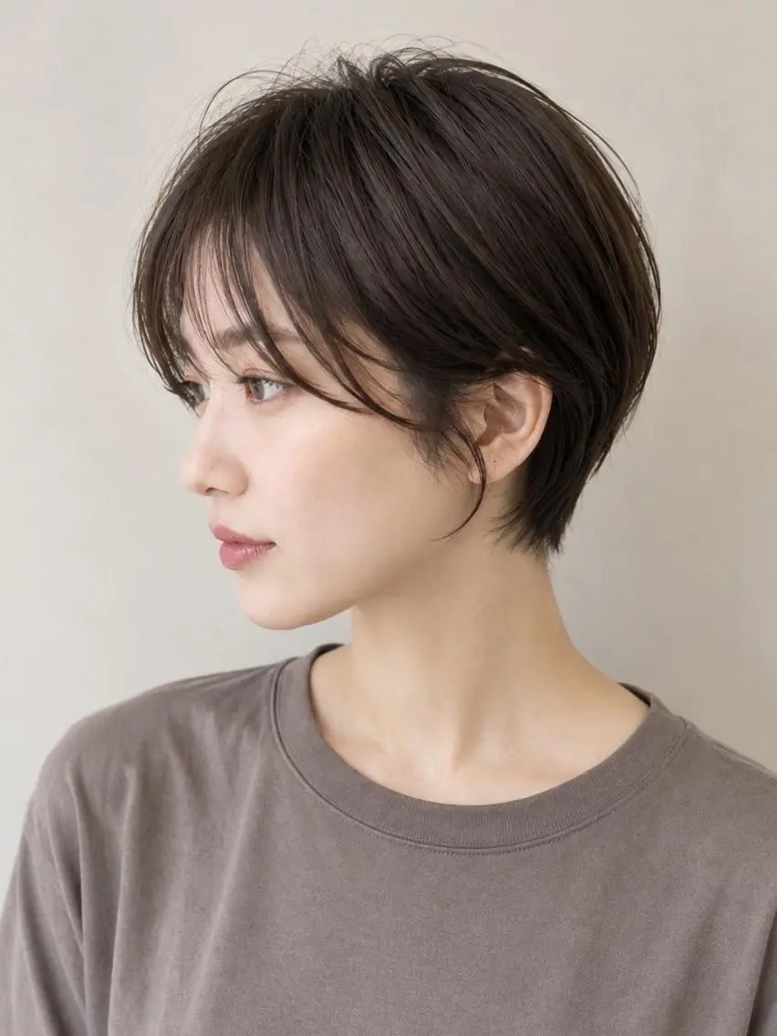 ショート 大人ショート/ 似合わせ/中野のヘアスタイル