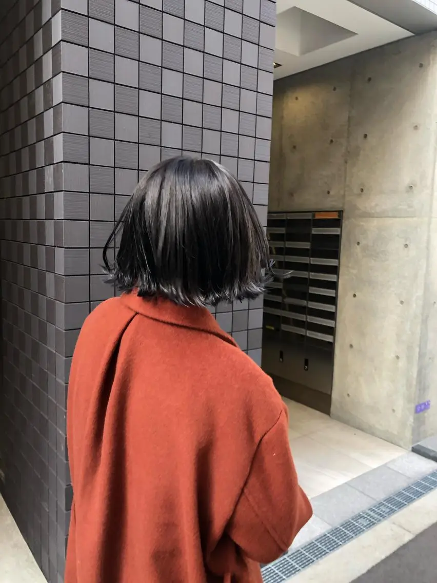 ショート やまさきえりこ ニュアンスパーマのヘアスタイル
