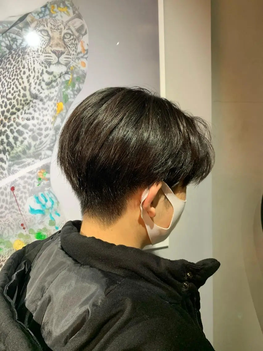 ショート カット パーマ メンズパーマ 工藤勇也のヘアスタイル