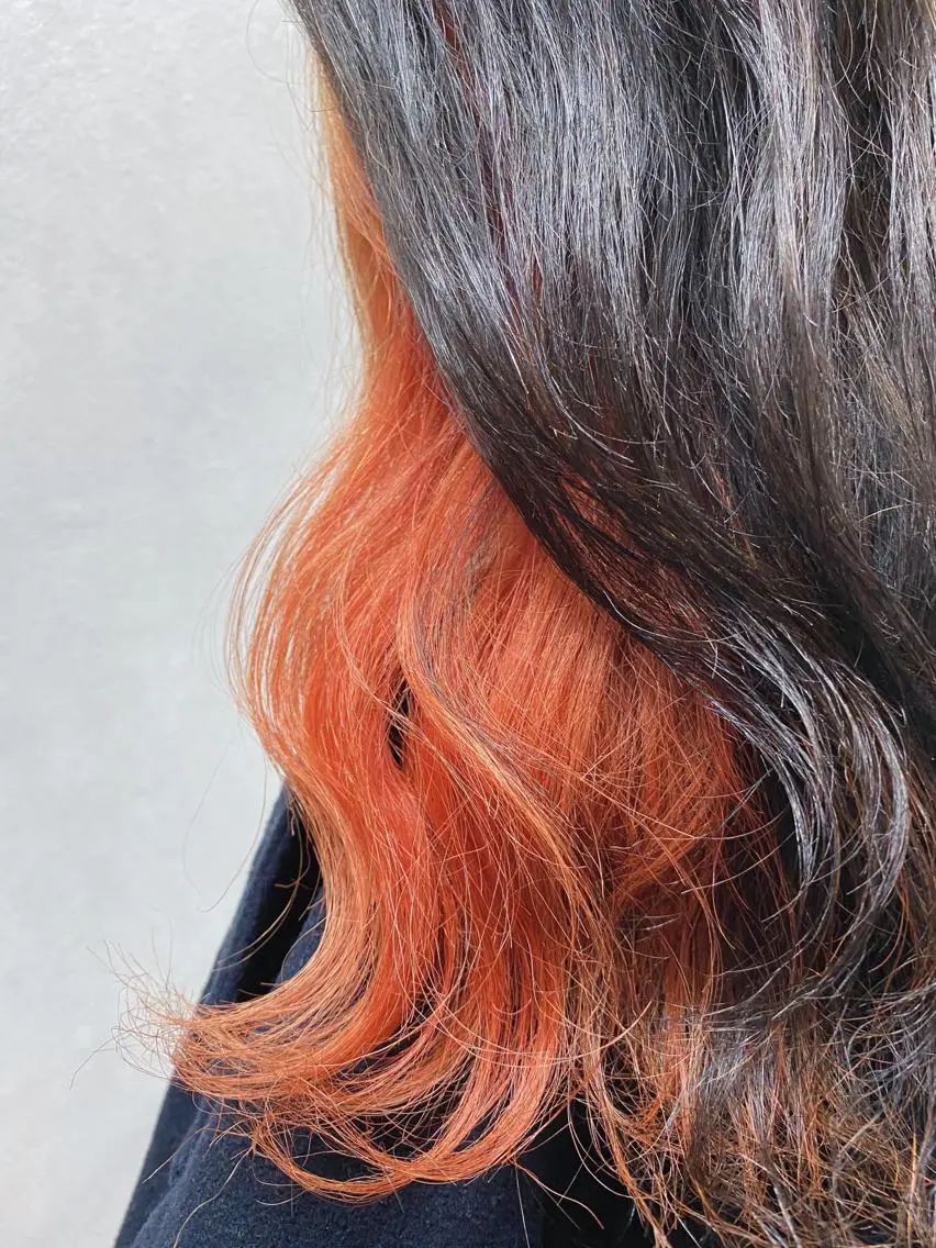 ミディアム カラー パーマ ヘアアレンジ ブリーチ カット ヘアカラー トリートメント 年間1500人担当 代表 南一路のヘアスタイル