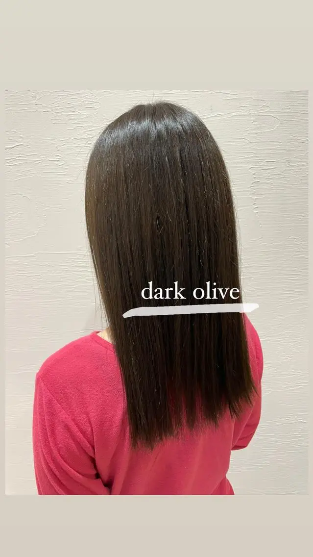 ロング カラー ブリーチ ブリーチなしカラー 堀口 鈴花のヘアスタイル