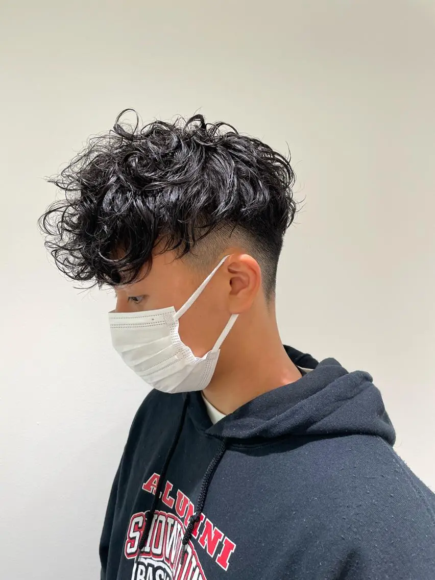ショート カット パーマ トリートメント フェザーパーマ職人 🪶ryosukeのヘアスタイル