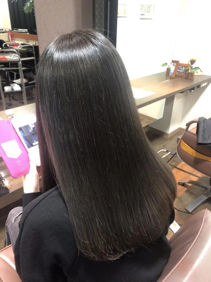 ロング カラー pep natsumiのヘアスタイル