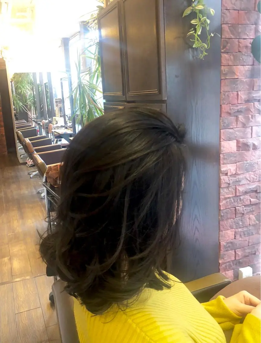 ミディアム ヘアカラー トリートメント ヘッドスパ ヘアセット 【代表】 🌟MASA🌟美髪のヘアスタイル