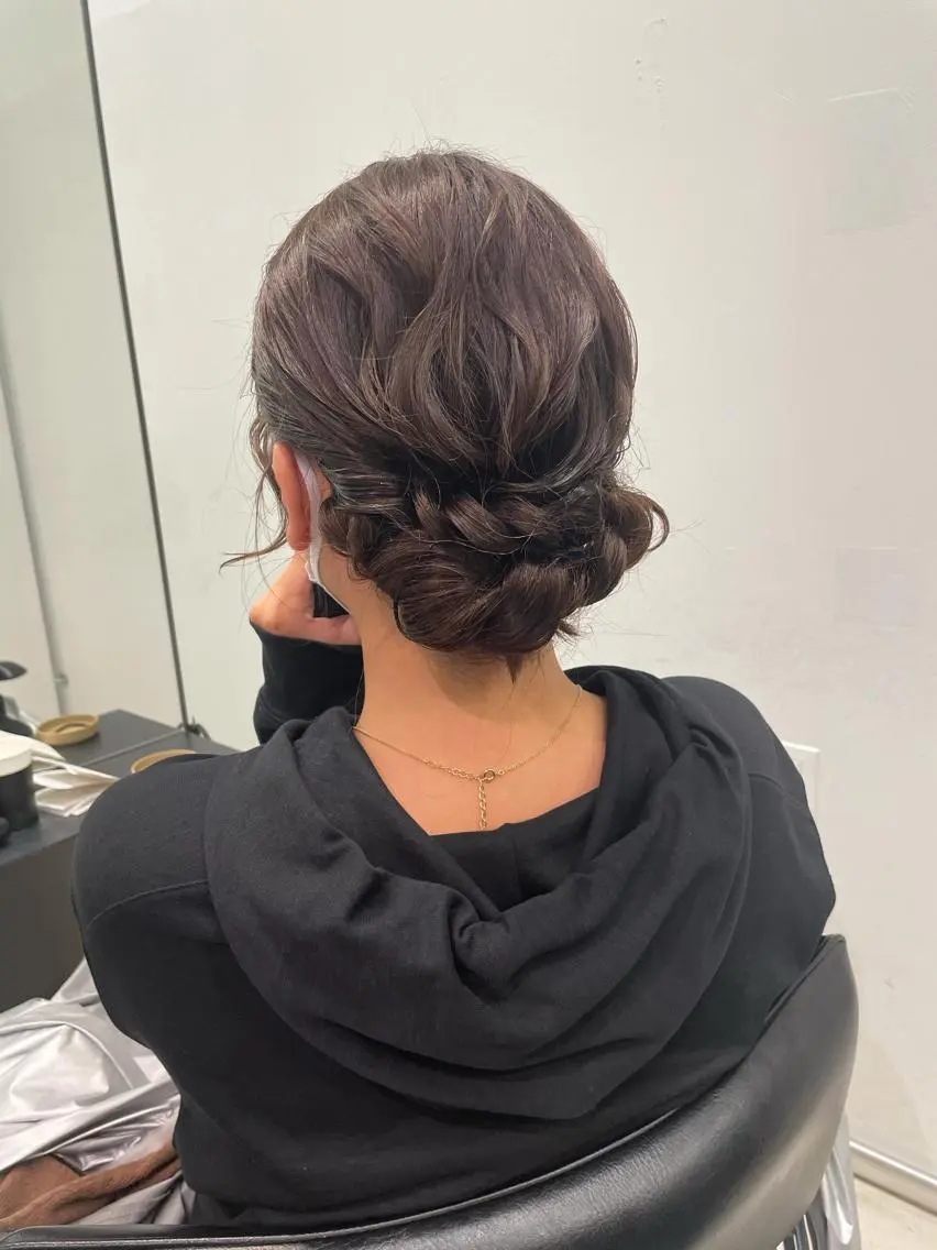セミロング カラー キッズ オトナヘア🌸 harukaのヘアスタイル