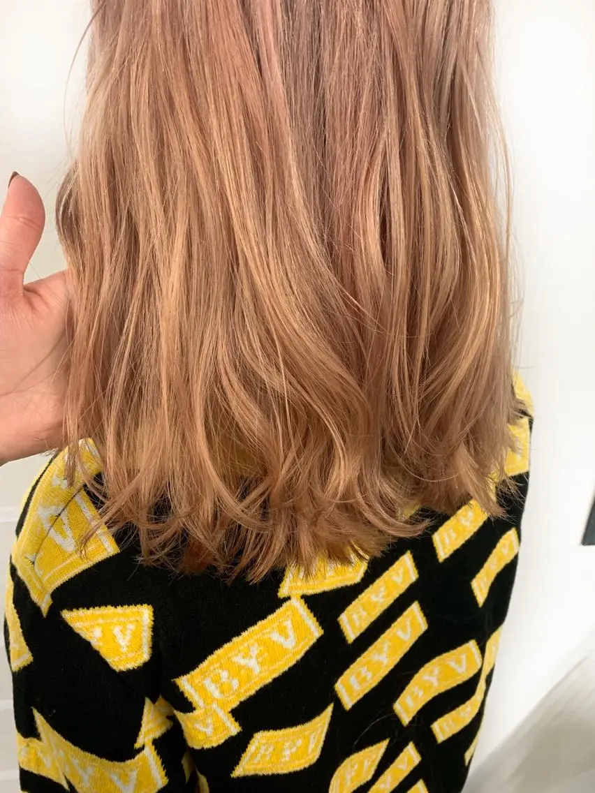 ミディアム 初めてでも失敗しない 透明感カラー Miiのヘアスタイル