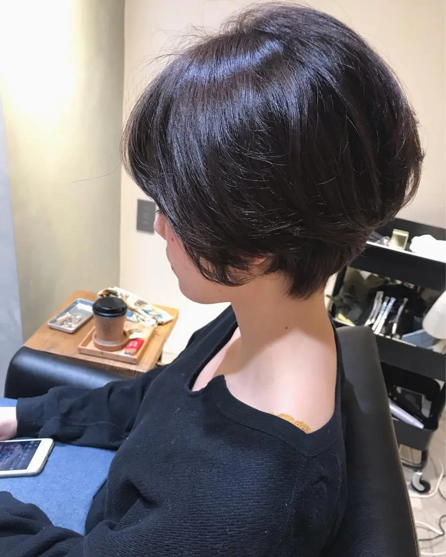 ショート カラー アッシュ ラベンダーカラー ラベンダーアッシュ 眉毛ワックス konomiの眉毛・アイブロウイメージ