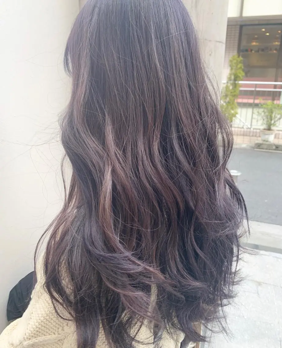 ロング カラー ヘアアレンジ カット ヘアカラー トリートメント ヘアセット 憧れの艶ハイトーンへ 🌙サイダサキのヘアスタイル