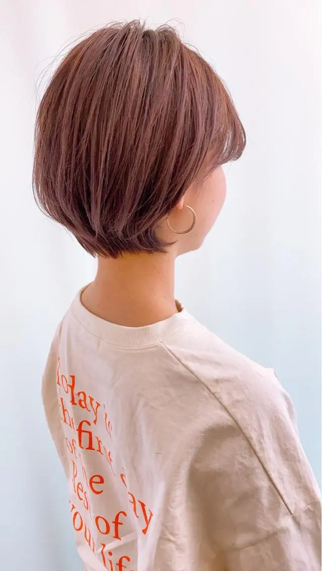 ショート ショートボブ ボブ ショートヘア ✨カラー支持No.1 🧸ワキ カナコ🧸のヘアスタイル