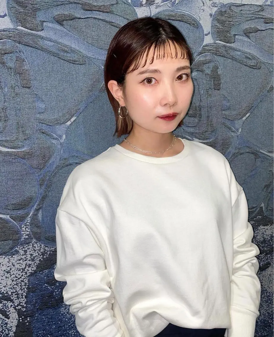 ショート カラー ヘアアレンジ ウルフカット モデル募集中!ミカのヘアスタイル
