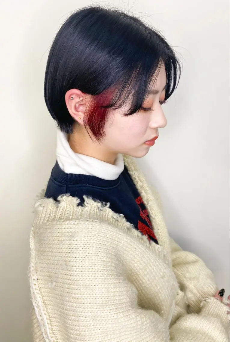 ショート カラー 🧡色落ちまで2度 楽しめる🧡ヨシキのヘアスタイル