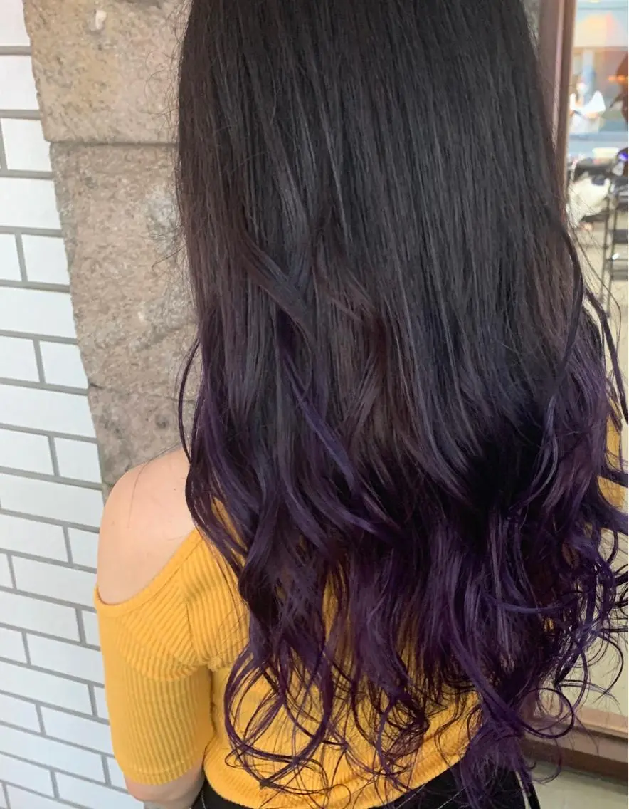 ロング ヘアカラー オージュアソムリエ DAIKI⭐️のヘアスタイル