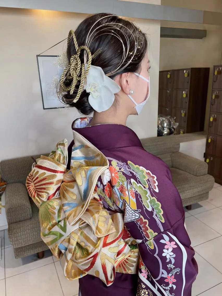 ミディアム ヘアアレンジ ヘアメイク new meのヘアスタイル