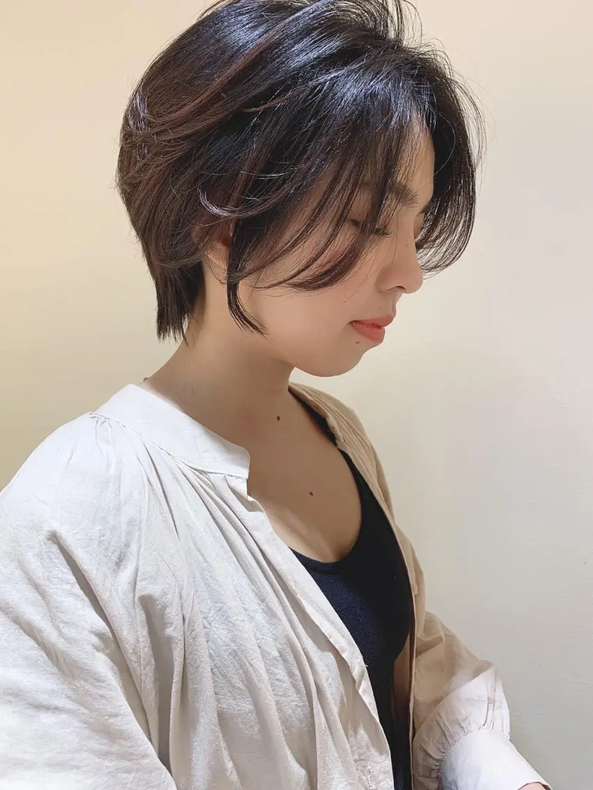 ショート カラー ショートヘア 髪質改善サロン ARCHE野瀬冬馬のヘアスタイル