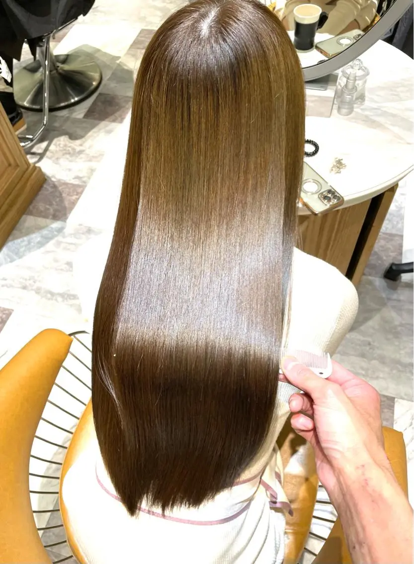 ロング カット ヘアカラー トリートメント 【代表】 高瀬慎也/縮毛矯正のヘアスタイル