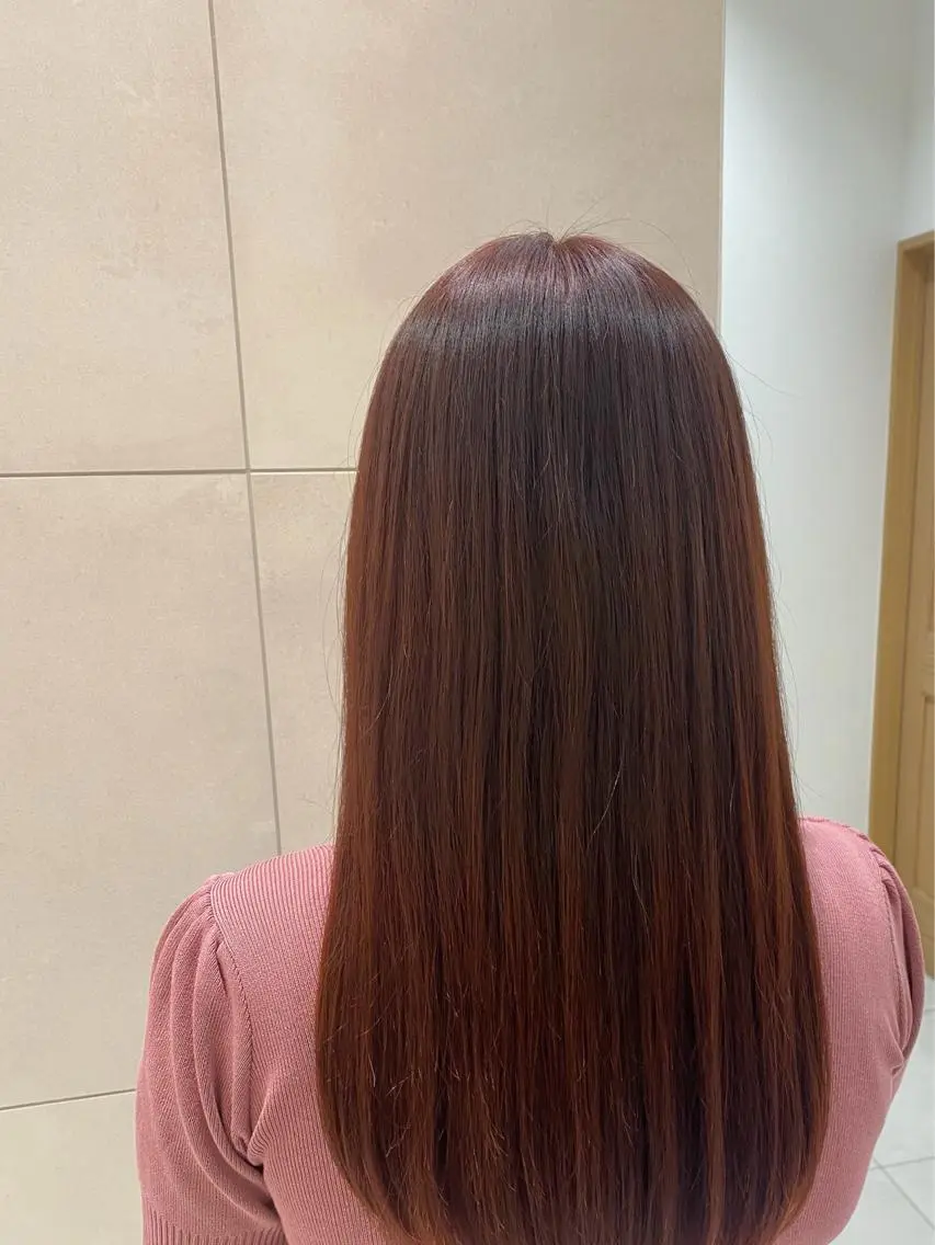 ロング カラー 透明感カラー 天羅のヘアスタイル