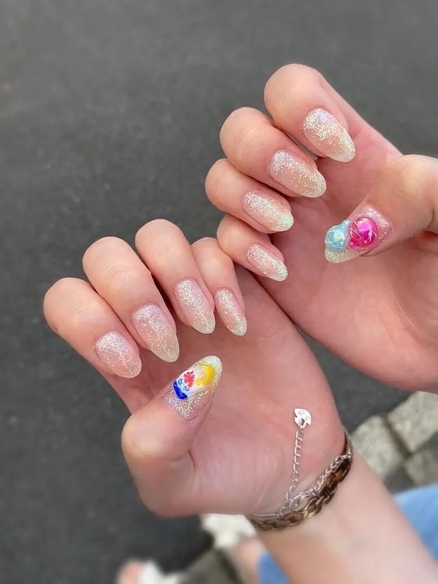 セミロング ネイルJaol 池袋のネイルデザイン