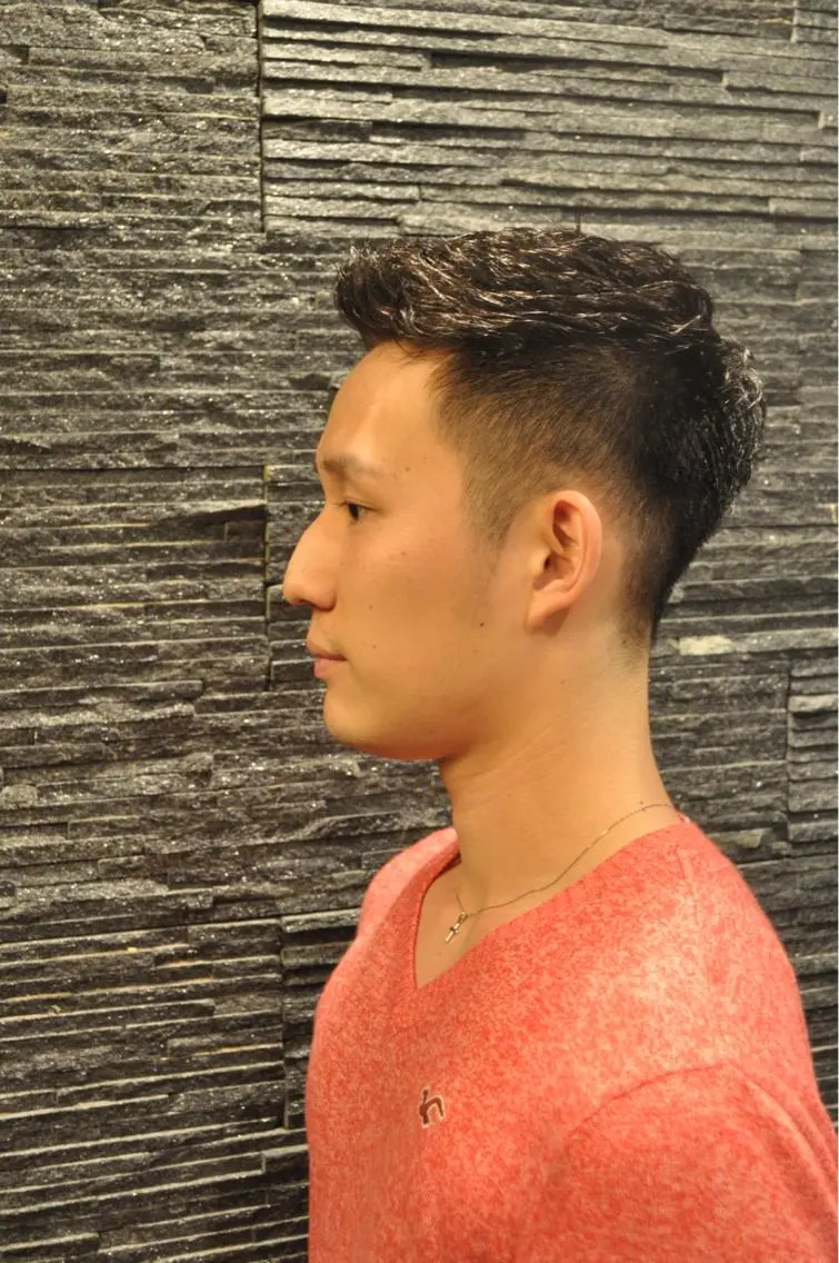 ショート パーマ メンズ 山田 香菜のヘアスタイル