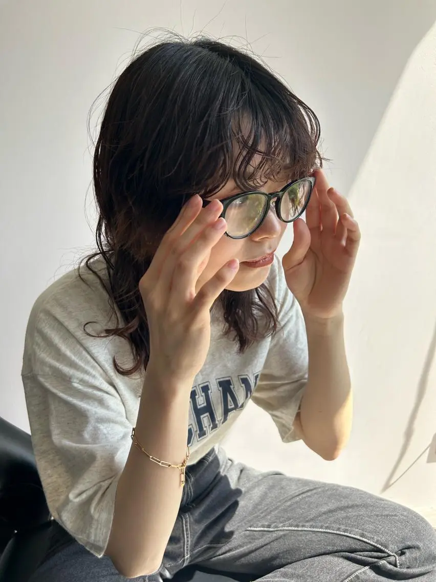 ロング パーマ maho/垢抜け カラーパーマのヘアスタイル