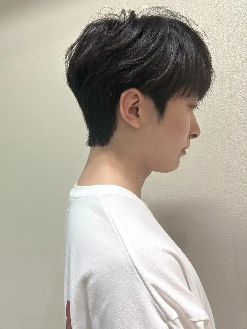 ショート 学生 髪質改善 韓国風ヘア マッシュヘア カット ヘッドスパ ROW 札幌のヘアスタイル