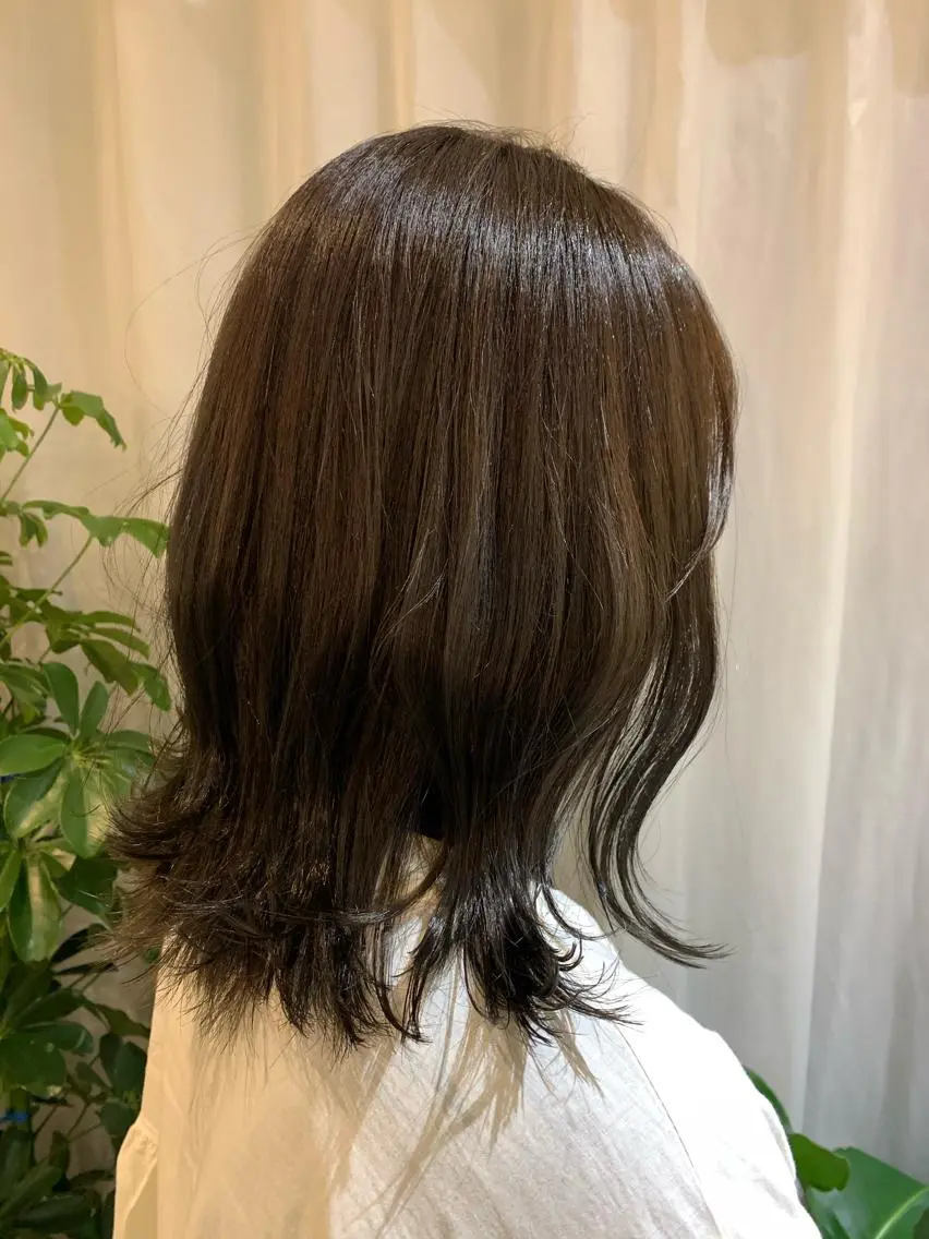 ミディアム ミディアムパーマ /癖毛パーマのヘアスタイル