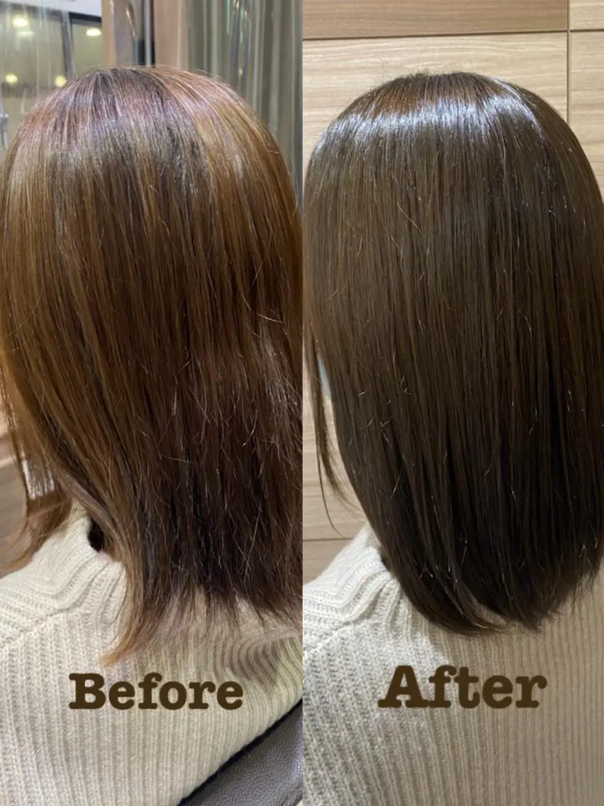 セミロング カラー メンズカット ✂️あいのヘアスタイル