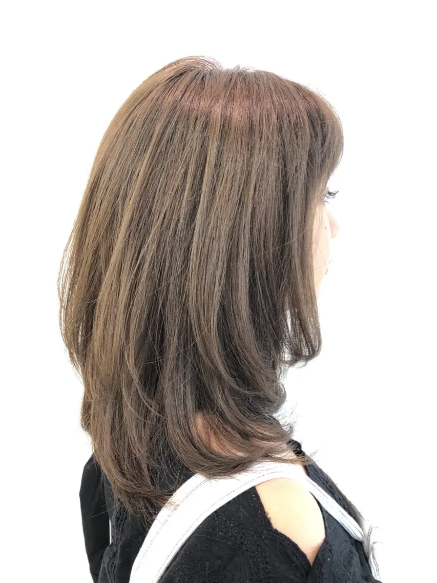 セミロング カット 【髮質改善特化】 lic吉祥寺のヘアスタイル