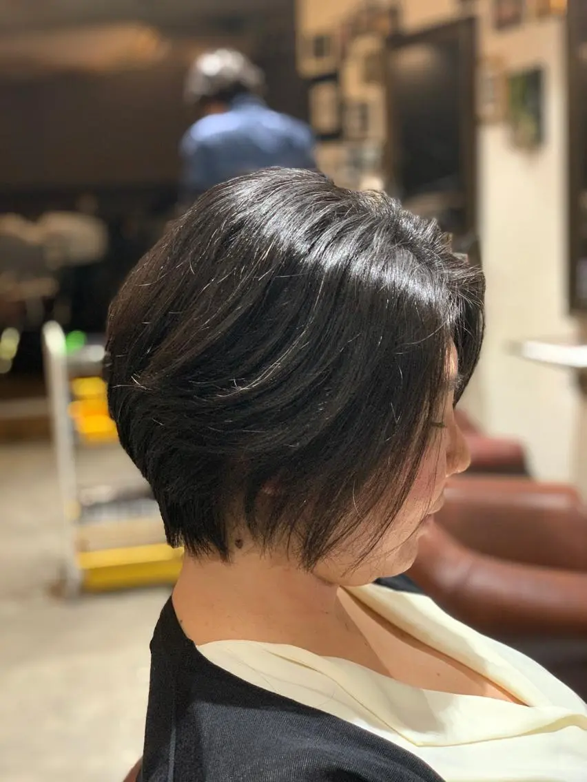 ショート ショートボブ ボブ ショートヘア 佐々木陸斗 ショート&メンズのヘアスタイル