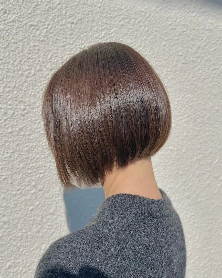 ショート カラー カット ヘアカラー トリートメント 似合わせ×扱いやすさ /ボブ/澁谷礼一のヘアスタイル