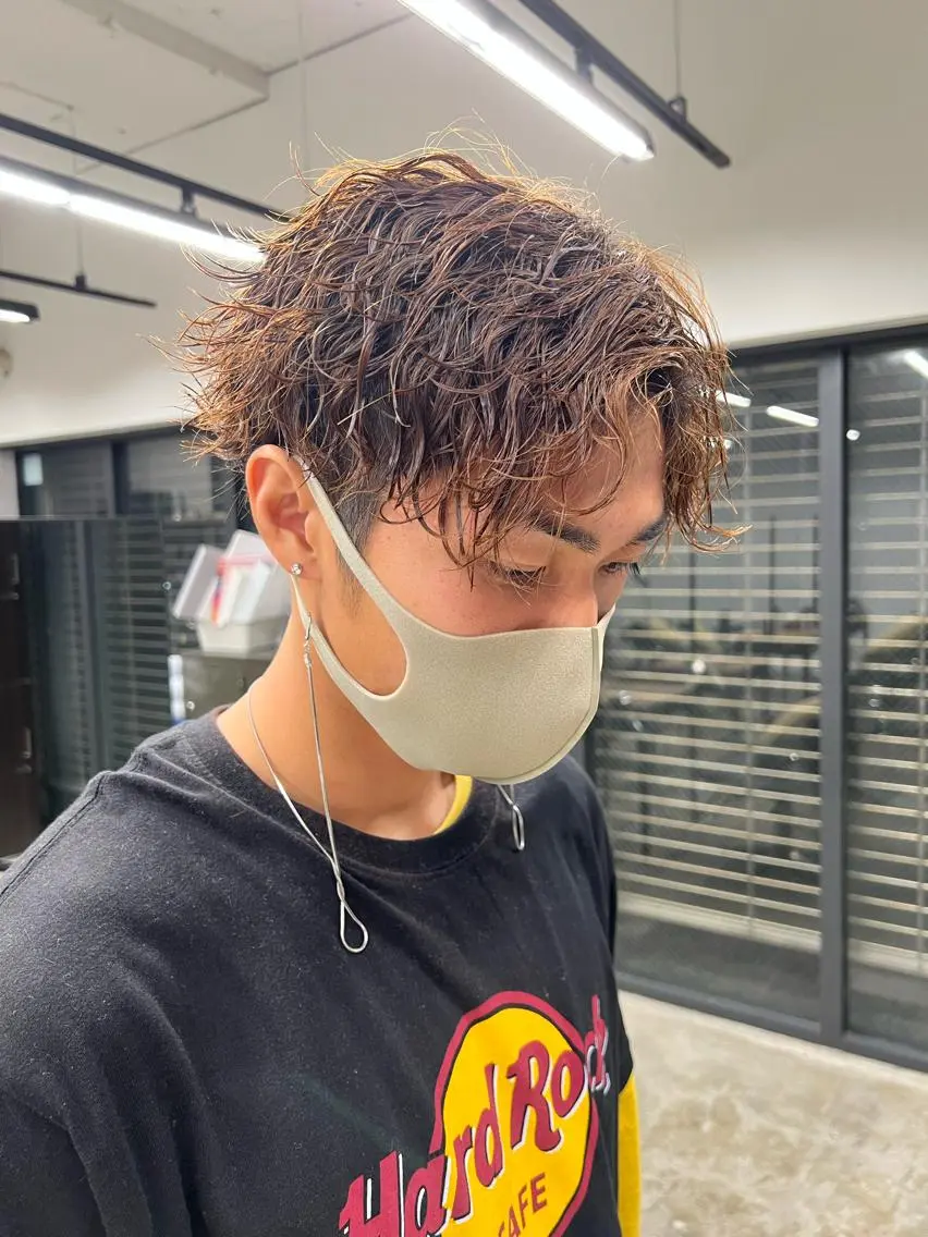 ショート カット パーマ トリートメント ヘアセット お悩み×垢抜け特化 KAYA/渋谷のヘアスタイル