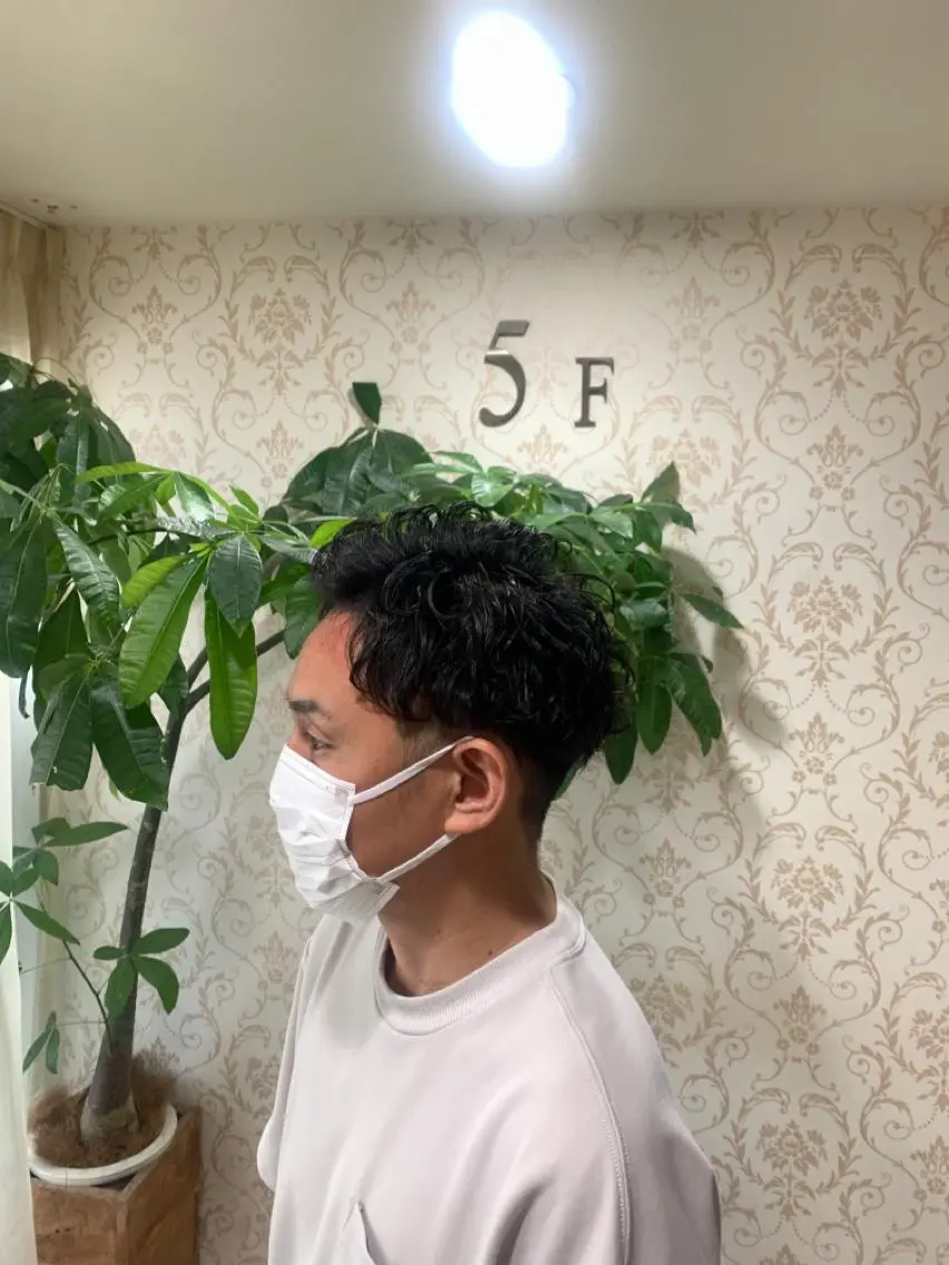 パーマ メンズ メンズパーマ メンズパーマ&メンズ 縮毛矯正/平野/渋谷のヘアスタイル