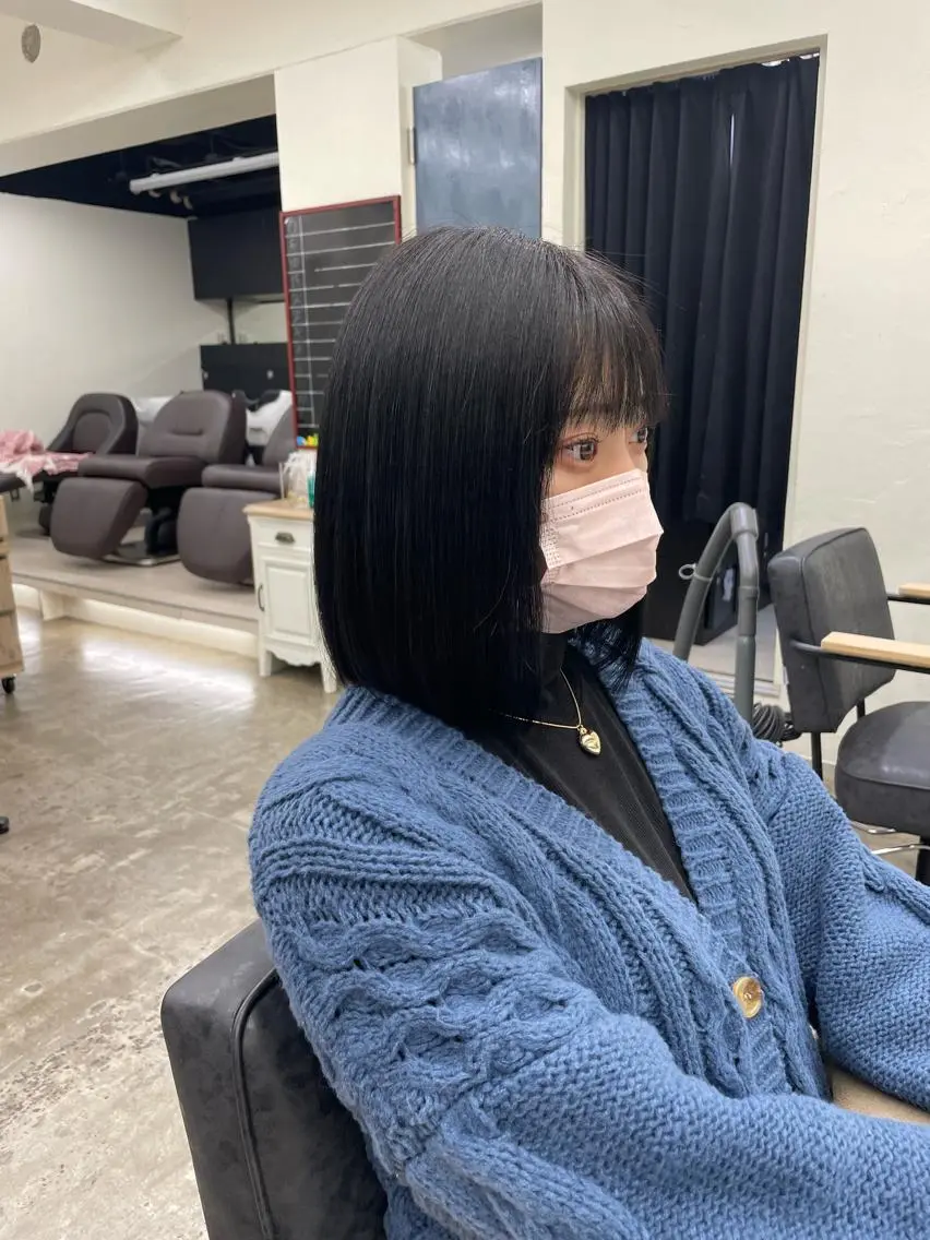 ショート カラー 水田吉亮/髪質改善/ 縮毛矯正/レイヤーのヘアスタイル